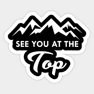 Climber - See you at the top Sticker